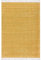 carpet city Hochflor Teppich Wohnzimmer - Einfarbig Gelb - 120x160 cm - Shaggyteppich Langflor - Kettfäden - Schlafzimmerteppich Flauschig Weich - Moderne Wohnzimmerteppiche