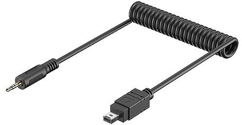JJC Fernauslöser DC2 Kabel Anschlusskabel für Nikon Z7 Z7II Z6 Z6II Z6III Z5 Df D600 D610 D750 D7500 D7000 D5100 D3300 P7800 P1000 P1100 (Weitere Kompatibilitätskameras)