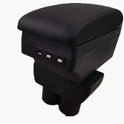ZHAOOP Armlehnen ， Für VW Volkswagen TOURAN Caddy 2004 2019 Auto ARMREST Armlehnenbox Modifikation DIY Manuelle Installation DIY 2015 2016 2017 2018-A1_Style_Black_Line