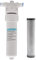 Westbrass F400 Sink in-line Filter Unit and Cartridge for Instant Hot or Pure Water Dispenser faucets, Carbon Block, White