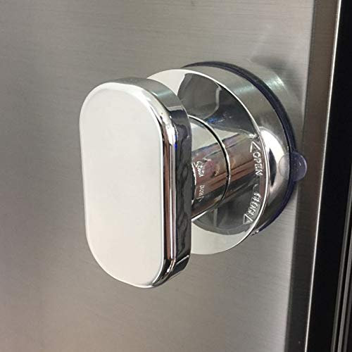 Mnrkaoic Poignee de Traction pour la Porte Ventouse de Refrigerateur Poignee de Tiroir Poignee de Salle de Bain Bouton de Traction des Meubles Pas de vis