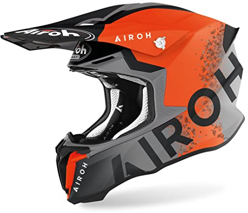 Airoh Helmet Twist 2.0 Bit Orange Matt