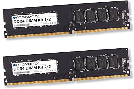 Maxano Kit de memoria RAM de 64 GB (2 x 32 GB) compatible con placa base MSI AMD MPG B550 Gaming Edge WiFi (MS-7C91), DDR4 3200 MHz DIMM