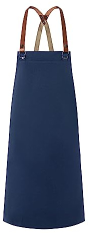 Karlowsky LS 37 Passion Latzschürze Green-Generation aus recyceltem Plastik, 65% Polyester/35% Baumwolle, Einheitsgröße, 85cm Länge, 70cm Breite