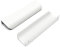 goldenwarm Lot de 10 poignées de meuble cachées, 128 mm, pour armoires de cuisine, meubles, portes de et de cuisine Blanc