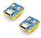 RP2040-Zero mit Pin-Reihe 2 Stücke RP2040-Zero Mini Entwicklungsboard Kompatibel Raspberry-Pi RP2040-Zero Mikrocontroller Entwicklungsboard PICO Motherboard High-Performance Pico-Like MCU Board