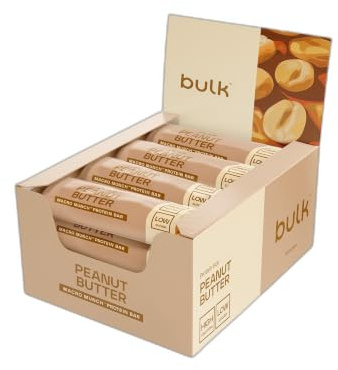 Bulk Macro Munch Proteinriegel | Weiße Schokolade Erdnuss Butter | 12 x 62g | 20g Protein pro Riegel | Wenig Zucker | Hoher Ballaststoffgehalt | Dreischichtige Textur | Perfekt für unterwegs