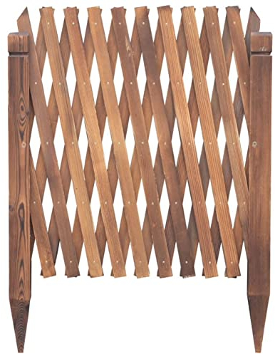Holzzaun Gartenzaun Holz Holzlattenzaun 160x70cm,Dekoration Für Zuhause Innenbereich Garten Weihnachtsbaum Zaun Tor Für Kleine Haustiere Hunde Und Katzen GL0905