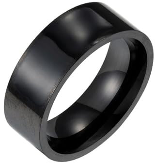 ALIWO Multifunktionaler Wasserdichter NFC-smart-Ring, Intelligenter Tragbarer Ring, Kompatibel mit Android/ios-apps(Black,9#)