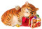 Krebs Glas Lauscha - Christbaumschmuck/Weihnachtsbaumanhänger aus Glas - Motiv: Babytiger- Farbe: Multicolor - Größe: 11 cm