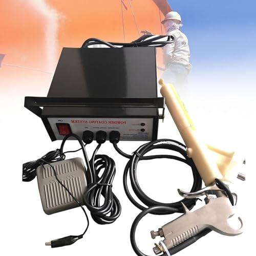 Pulverizadores De Pintura De Revestimiento En Polvo, 5-Ajuste De La Velocidad, Polvo Electrostático del Sistema De Recubrimiento, Revestimiento En Polvo De La Máquina con Un Rocío De Agua, Interrupto