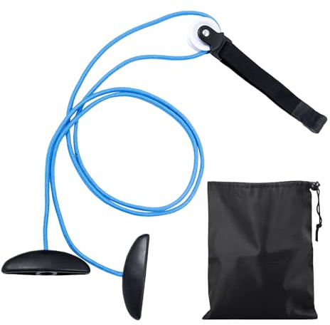 1 poulie, 1 sac à cordon en tissu Oxford noir, sangle de bras, poulie d'épaule sur la porte, soulagement de la douleur, outil de rééducation des bras