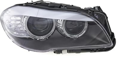 EDA PREMIUM auto Scheinwerfer, Frontscheinwerfer Rechts 63117271912 passend für BMW 5 F10/F11 2010-2013 mit Stellmotor für Leuchtweitenregulierung, Bi-Xenon, D1S, ECE, mit Tagfahrlicht (LED)