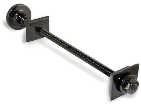 Black Nickel Luxury Heavyweight Wall Stay for Cast Iron Column Radiators 260mm Brass Traditional Bracket