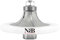 NBB Roue profilée diamantée, fraise foret toupie diamant, Roue de profil diamant, mèche pour profiler carreaux porcelaine céramique granit marbre pierre, pour meuleuse d'angle (Half-Bullnose B25)