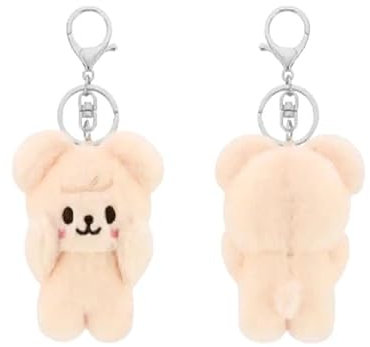 10cm Stray Kids Plüsch Schlüsselanhänger MAGNET Serie ATE SKZoo Niedlich Anhänger für Fans (Puppym)