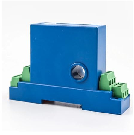 JGGCKNOGG 12-28Vdc 220VAC Stromwandler 10A 50A 100A 150A Klemme AC DC Stromsender(IN 0-20A_12-28V_Out 0-10VDC)