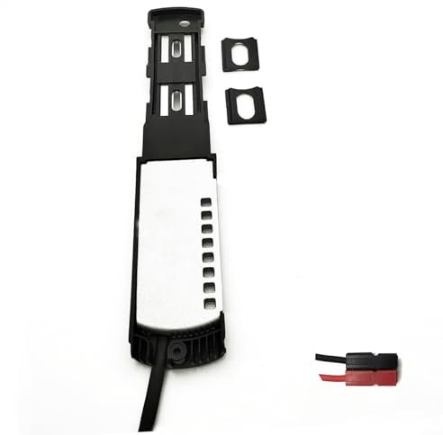 Gettimore Electric Bicycle Battery Mount Bracket 4 Pin 5 Pin Holder for Hailong 1-2 G56 G70 E-bike with Quick Install Connector(1-2 5pin for Anderson)