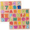 2Pcs Wooden Jigsaw Puzzles Alphabet Number Shape Toddler Puzzles Educational Preschool Learning Activities for Boys Girls Ages 2 3 4 5 Years Old