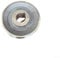 Puleggia motore in alluminio a scanalatura singola per compressori d'aria, compatibile con alberi da 19 mm e 24 mm (97 x 19)
