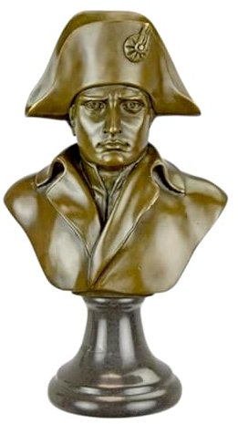 Napoleon Bonaparte Büste Great General Bronze Statue Skulptur 25 cm
