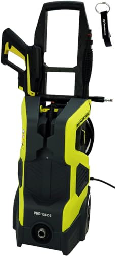 HEADNMORE® Bundle - Parkside® Rondella ad alta pressione PHD 135 giallo, 1800 W + portachiavi HEADNMORE®