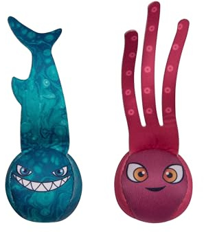Waboba Dive Tail – Schwimm- & Tauchspielzeug für Kinder & Erwachsene, Sinkendes Wasserspielzeug für Schwimmbecken (2er-Pack) - Fish