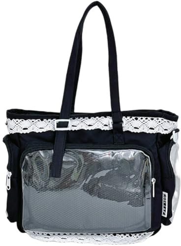 HiyyFloy Ita Bag, Japanische Umhängetasche, Kawaii-Crossbody-Tasche, Anime-geldbörse Niedlichen Pins, Y2k-Design Für Damen Und Herren