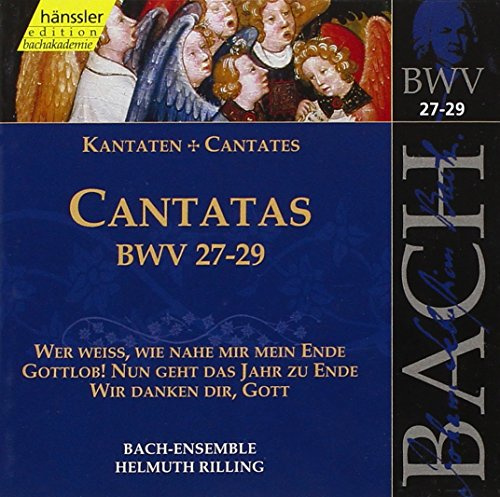 Edition Bachakademie Vol. 9 (Geistliche Kantaten BWV 27-29)