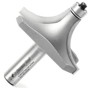 Amana Tool 49522 Fraise à défoncer avec roulement à billes inférieur 1 R x 2-1/2 D x 1,1/4 CH x 1,27 cm SHK