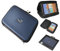Croco CAS2842 Tough Series Case for 7.7 inch Samsung Galaxy Tab P6800, P6810 - Blue Metallic Brushed Wire