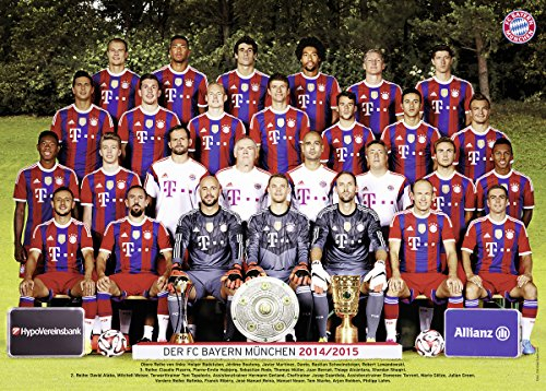 Ravensburger 13095 - FC Bayern München, Saison 14/15-300 Teile Puzzle