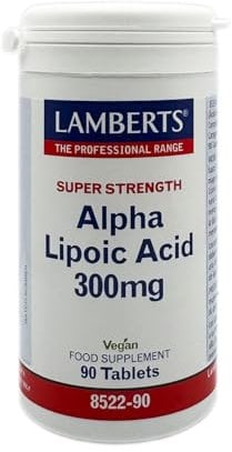 Lamberts Ácido Alfa Lipoico 300 mg - 90 Cápsulas