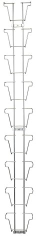 Gerso Baguette Murale pour Cartes de félicitation 130 x 180mm Portrait avec 8 emplacements listaux