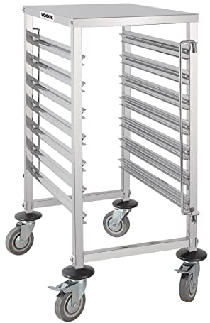 Vogue gg498 in acciaio inox Gastronorm, Carrello, 7 livello
