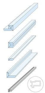 Pocket Kit Schiebetürsystem KNAUF Zargenlose Türlaibung für Holztürblatt Fertigwanddicke125 mm