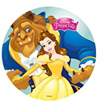 Disco Waffel die schöne und das Biest 72169 Ostia für Kuchen BELLE E LA BESTIA 1