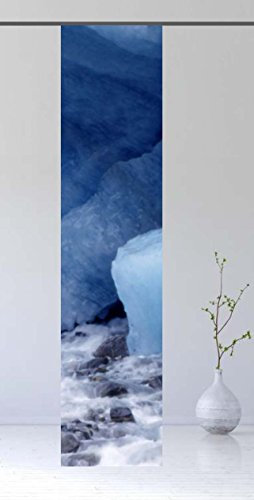 gardinen-for-life Flächenvorhang Isen, Schiebevorhang mit Druck-Motiv, Gr.60x260cm, Tolles Naturmotiv