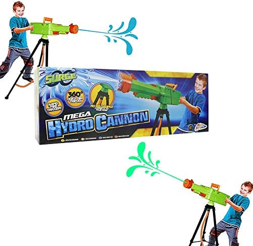 Wasserkanone Wasserpistole Wasserspritzpistole WasserBlaster Wasseranschluss Spritzpistole mit großer Reichweite bis zu 15 Meter Kinder und Erwachsene Blaster Watergun