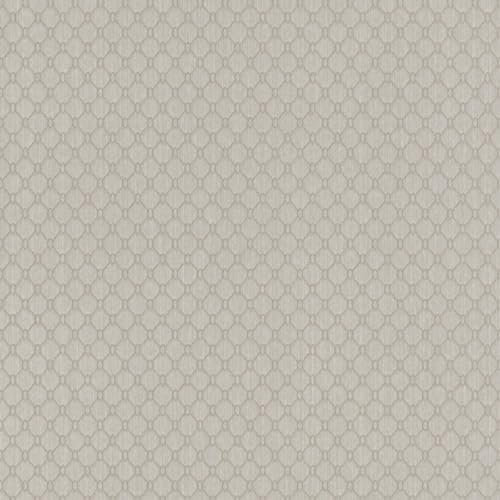 Casa Padrino Luxus Stofftapete Creme/Grau/Silber - 10,05 x 0,53 m - Textiltapete mit leicht strukturierter Oberfläche
