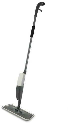 Galileo Casa 2192243 Spray Mop con Panno Incluso, Grigio/Verde