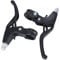 Auvstar Bremshebel - Vollaluminiumlegierung Universal Bremsgriff für Gebirgsstraßen Fahrrad, Handgriff Bremse 2.2cm Durchmesser (Schwarz)