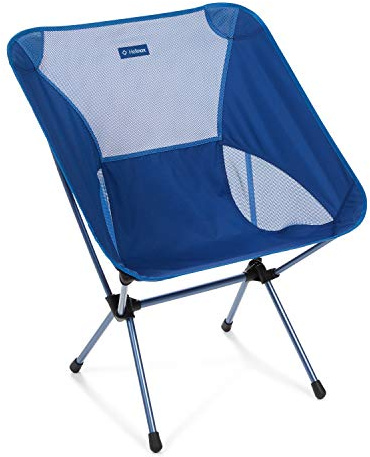 Helinox Chair One XL Lightweight, Portable, Collapsible Camping Chair, Blue Block