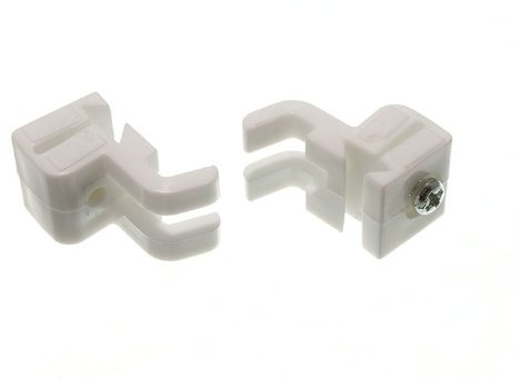 10 x Gardinenschienen-Stopper, passend für Swish Solo Glyde Schwalbenschwanz-Typ