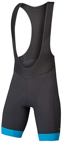 Endura Xtract Lite Cycling Bibshort | Ultra-Light | UPF50+ | Moisture-Wicking Bibshorts, Bright Blue, M