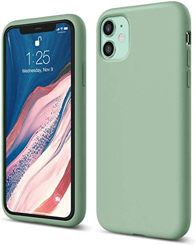 Silicone Matte TPU Case for Apple iPhone 11 Pro (Mint Green)