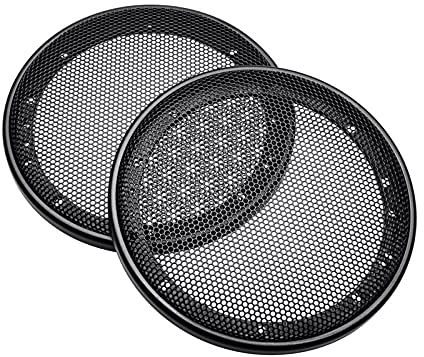OPTION Abdeckgitter für 16,5cm Lautsprecher (2 Stück) - Lautsprecher Gitter 165mm - Schutzgitter