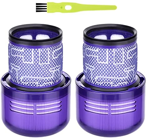 2 filtros para aspiradora Dyson V11 Absolute Animal V15 Detect SV14 SV22 Extra Pro Torque Drive batería aspiradora, filtro de repuesto Hepa sustituye #970013-02