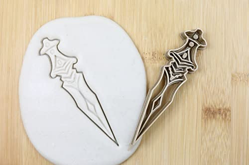 Schwert cookie cutter Fondant Keksstempel/Ausstechform keksausstecher PLA ca.8cm