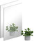 DRERIO Specchi 40 X 30cm Adesivi da Parete, 2 Pezzi Grande Specchio Acrilico, Adesivo Rettangolare Decorativi per Armadio, Bagno